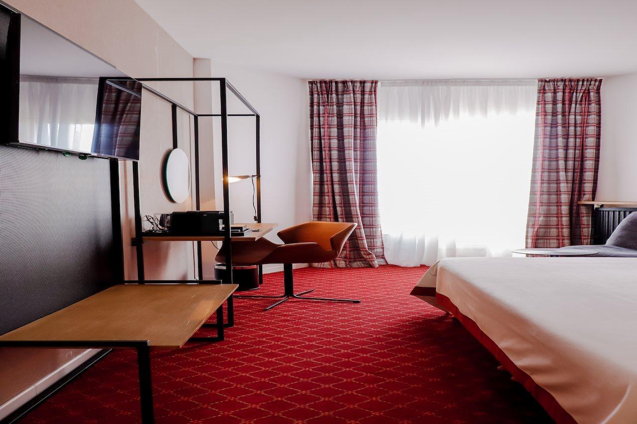 Hotel Les Jardins De Deauville Saint-Martin-aux-Chartrains Bagian luar foto