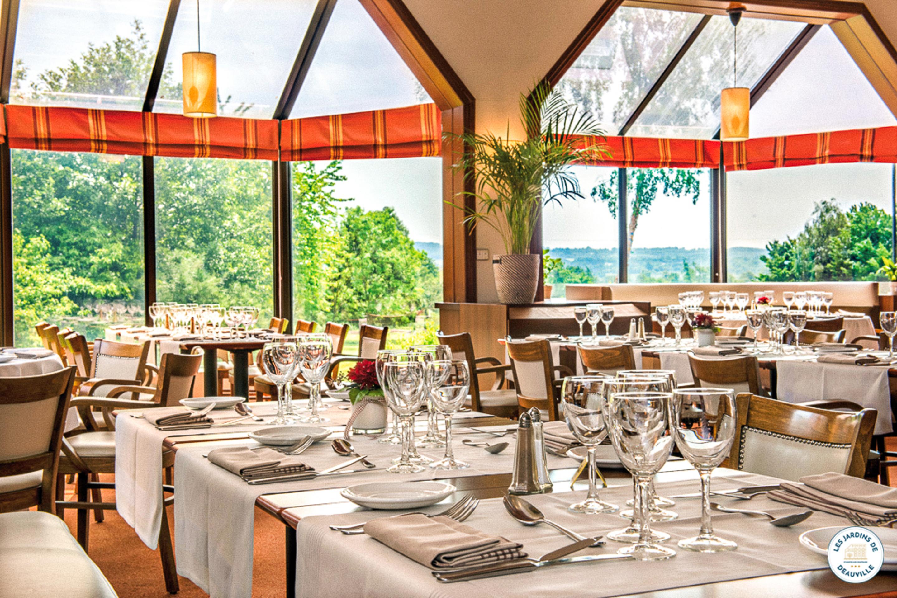 Hotel Les Jardins De Deauville Saint-Martin-aux-Chartrains Bagian luar foto
