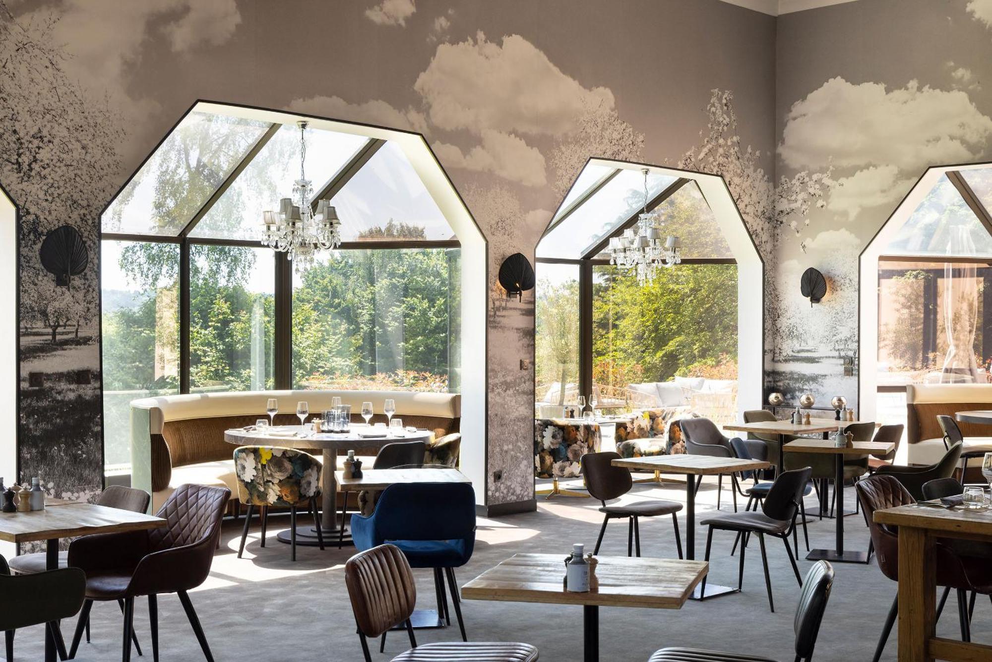 Hotel Les Jardins De Deauville Saint-Martin-aux-Chartrains Bagian luar foto