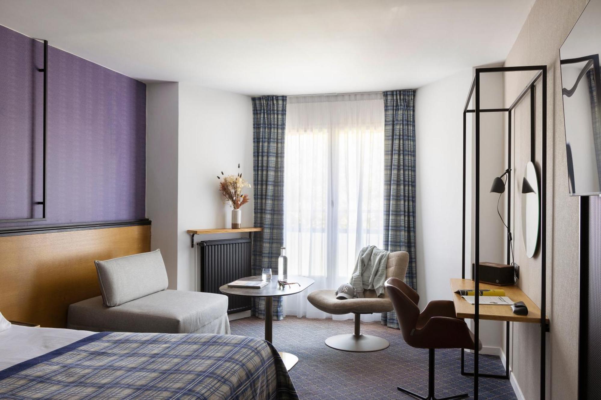 Hotel Les Jardins De Deauville Saint-Martin-aux-Chartrains Bagian luar foto