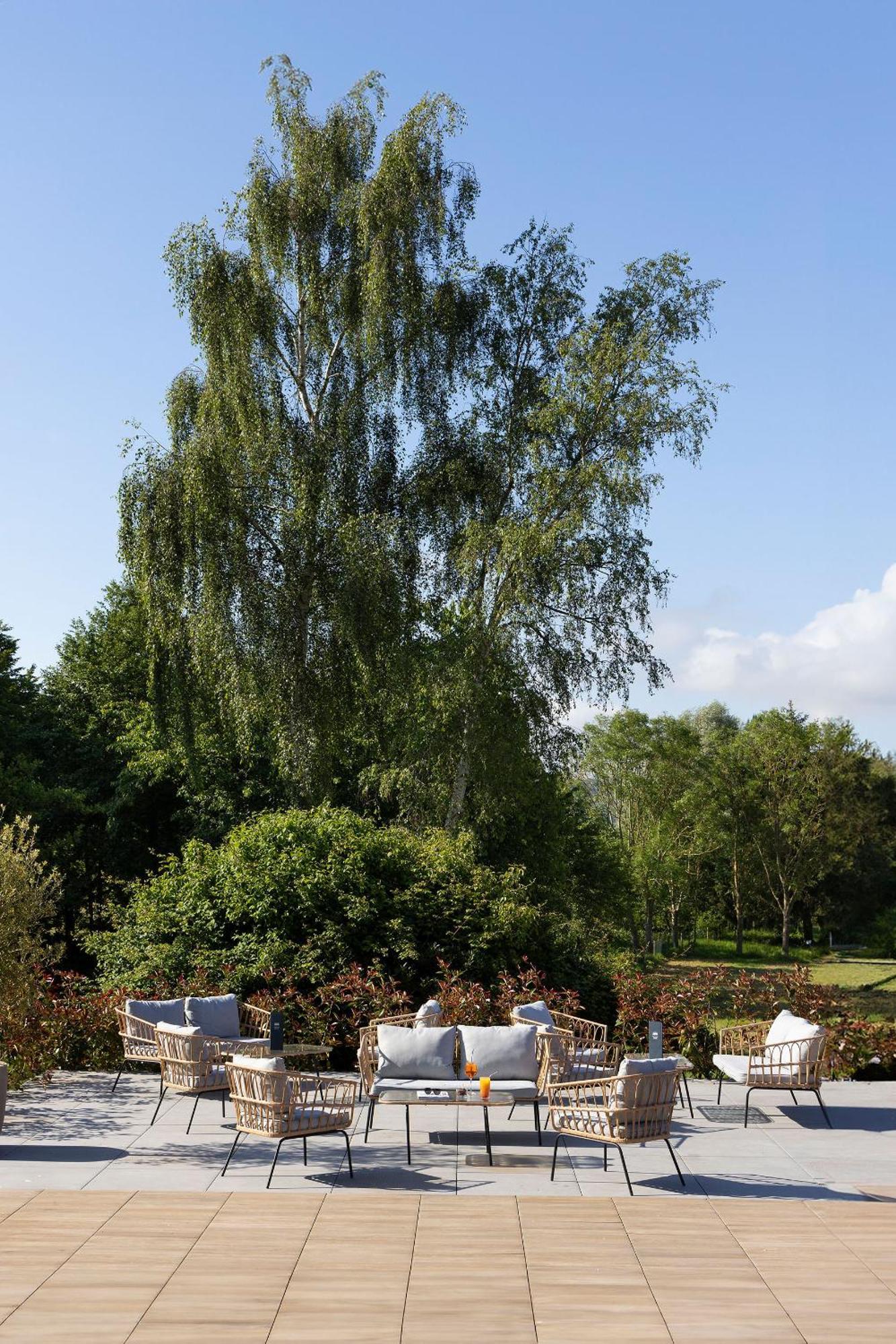 Hotel Les Jardins De Deauville Saint-Martin-aux-Chartrains Bagian luar foto
